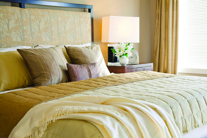 Relaxing bedroom