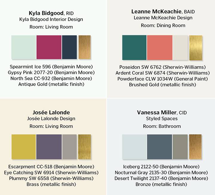 colour schemes