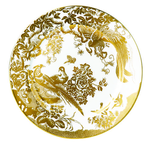 Gold Aves Plate