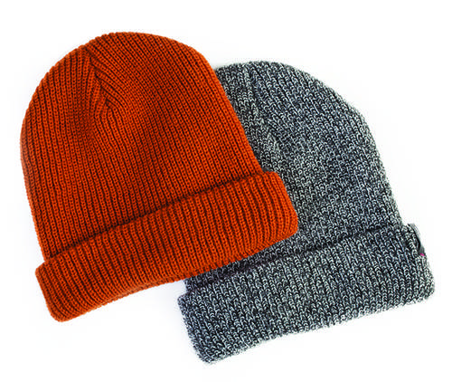 Knitted beanies