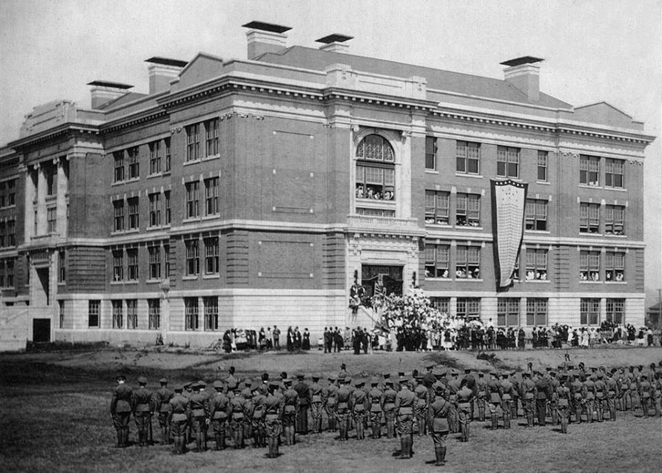 Vic High memorial Service 1920 – VHS Archives
