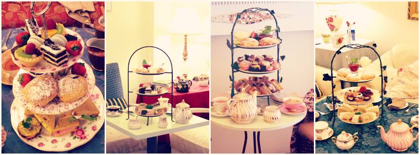 collage season afternoon tea