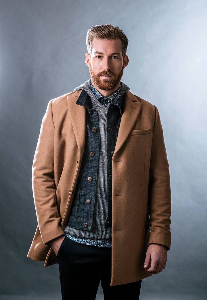 Layered Men's Winter Style