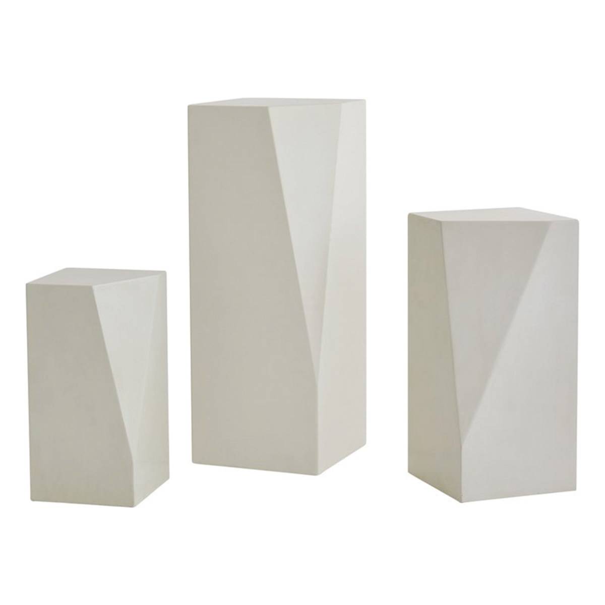 Facet+Pedestal+Plant+Stand