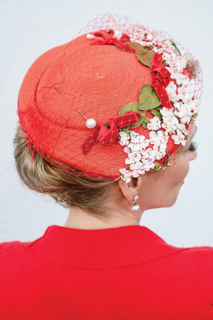 One of Mollie Kaye's many hats