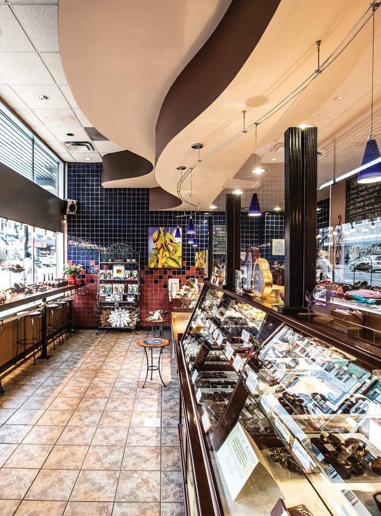 Chocolat & Co. in downtown Victoria