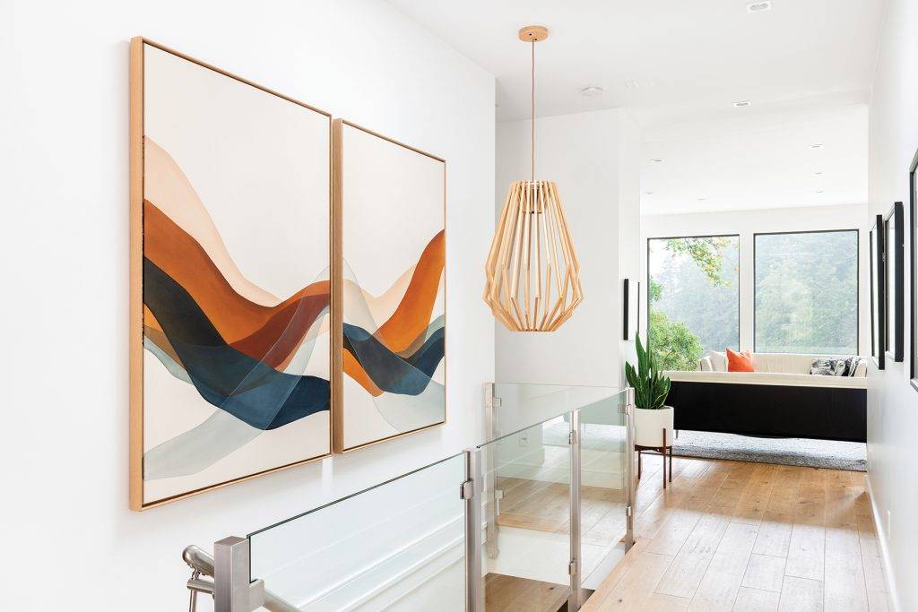Lauren Mycroft, Diptych "Day Glow" Photo by Dasha Armstrong