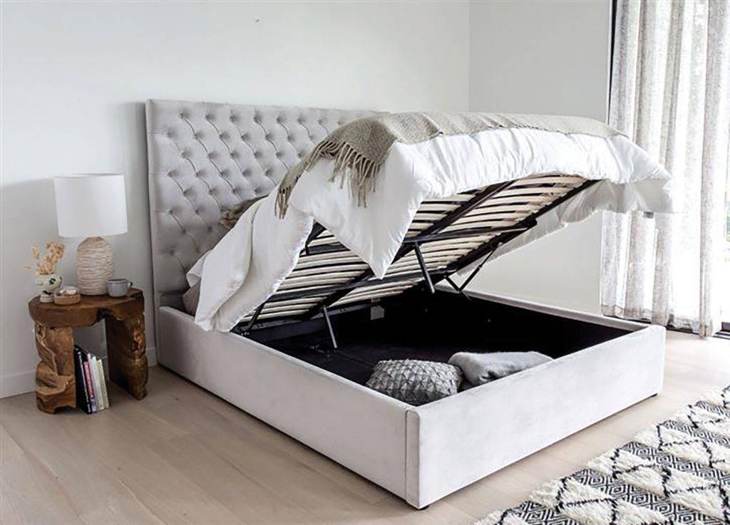 The Jolie Bed available at Monarch Furnishings.