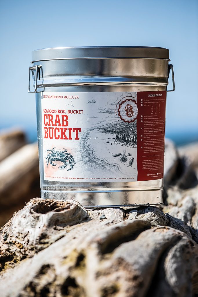 Jess Taylor of The Wandering Mollusk tells YAM about the inspiration behind his seafood buckets.
