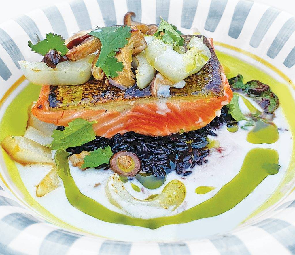 Salmon dish recipe