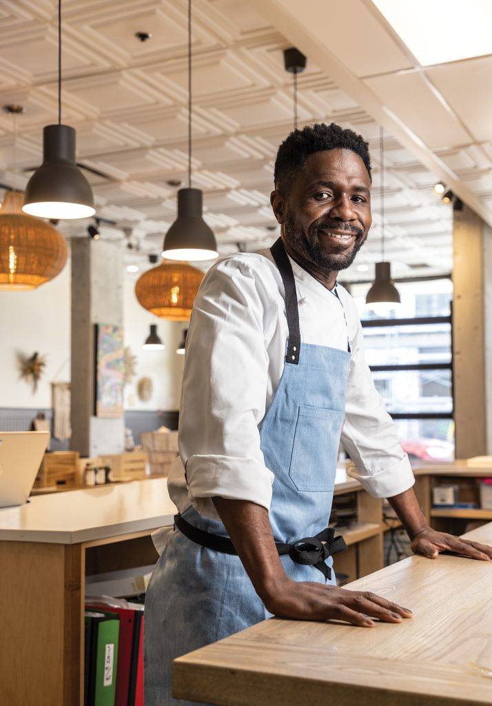 Chef Castro Boateng from House of Boateng and HOB Fine Foods.