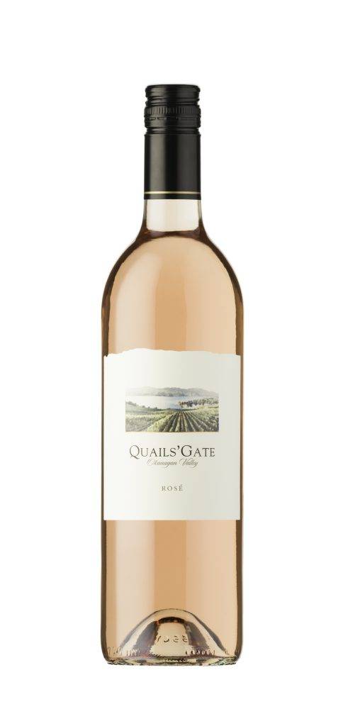 Quails’ Gate Rosé, available at PenCo Liquor stores in Victoria BC.