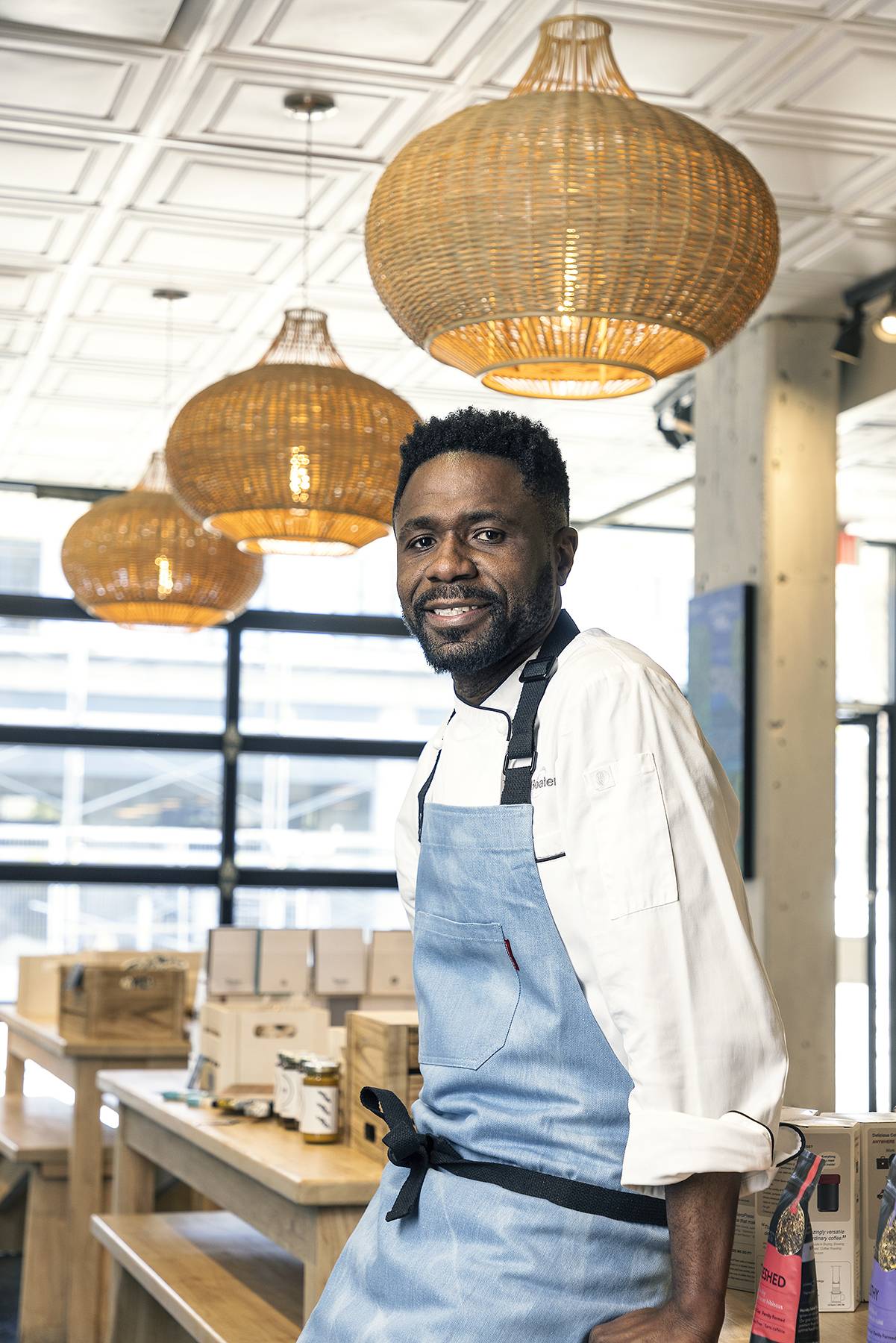 Chef Castro Boateng, owner of HOB Fine Foods and House of Boateng Cafe.
