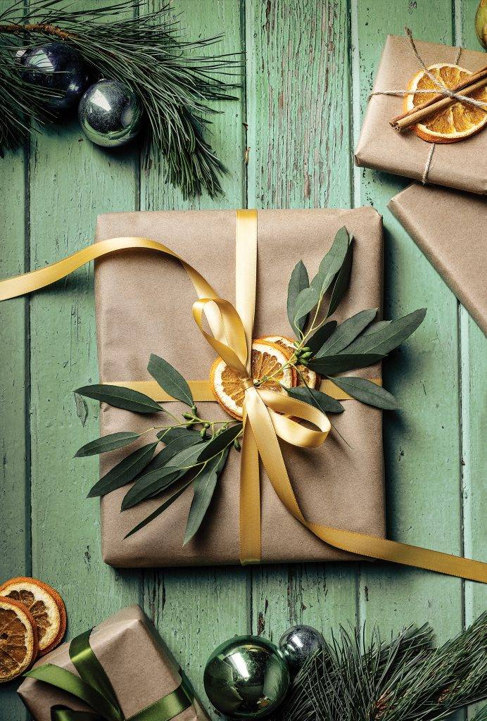 Gift Wrap Goes Glam - YAM Nov/Dec 2022