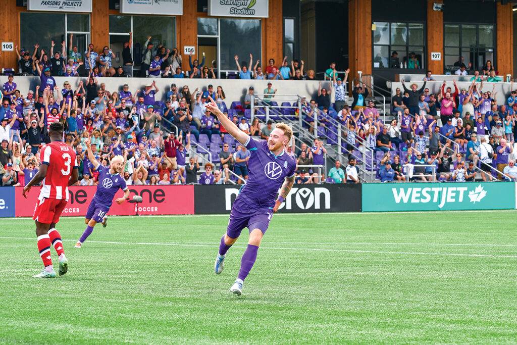 BEAUTIFULL: How Victoria’s pro soccer team won the hearts of the city it calls home - YAM Jul/Aug 2023