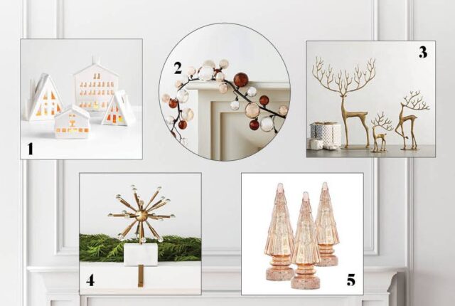 How to Decorate a Holiday Mantel - YAM Nov/Dec 2023