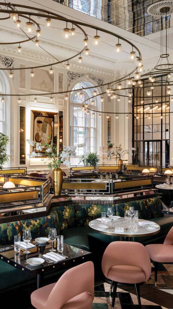 The George at the Fairmont Olympic Hotel.