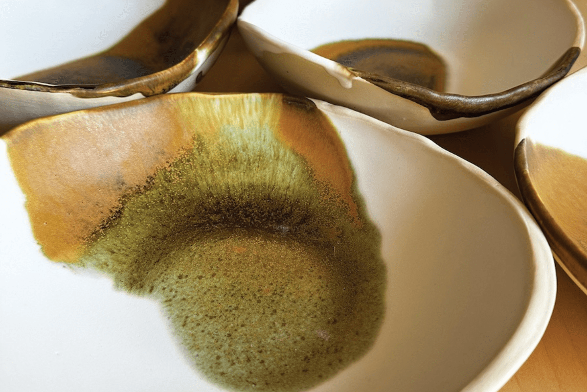 Handcrafted pottery creations