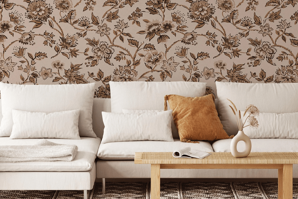 chocolate brown décor