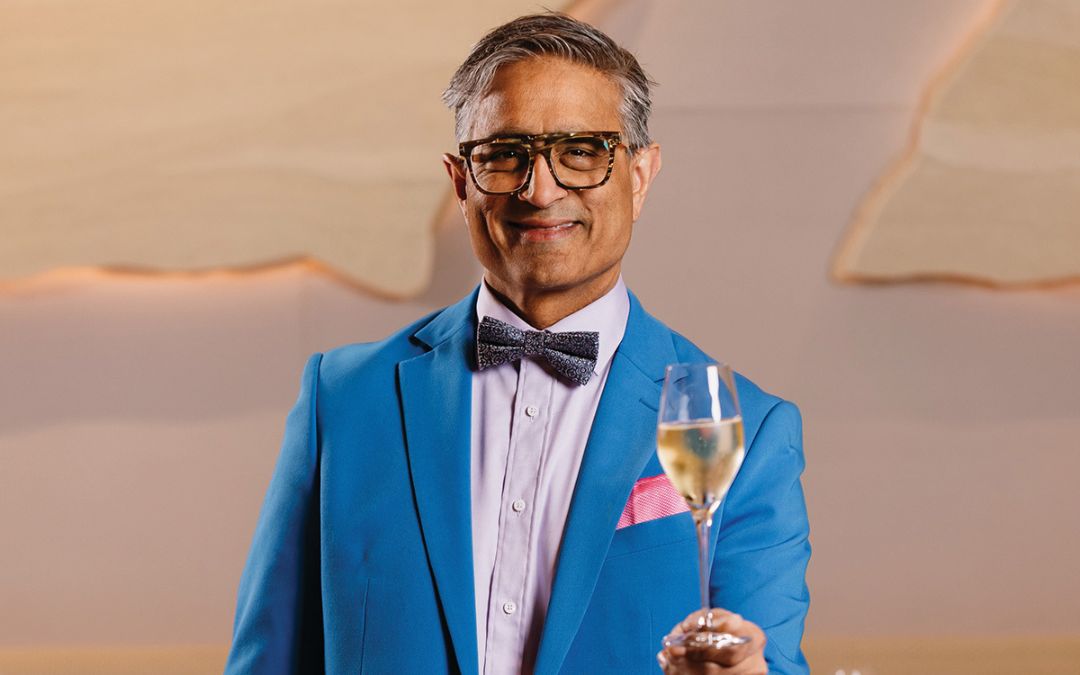 wine director Shrawan Khanna