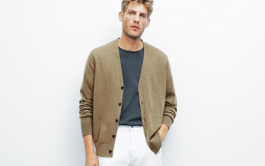 Mens cardigan fall 2025