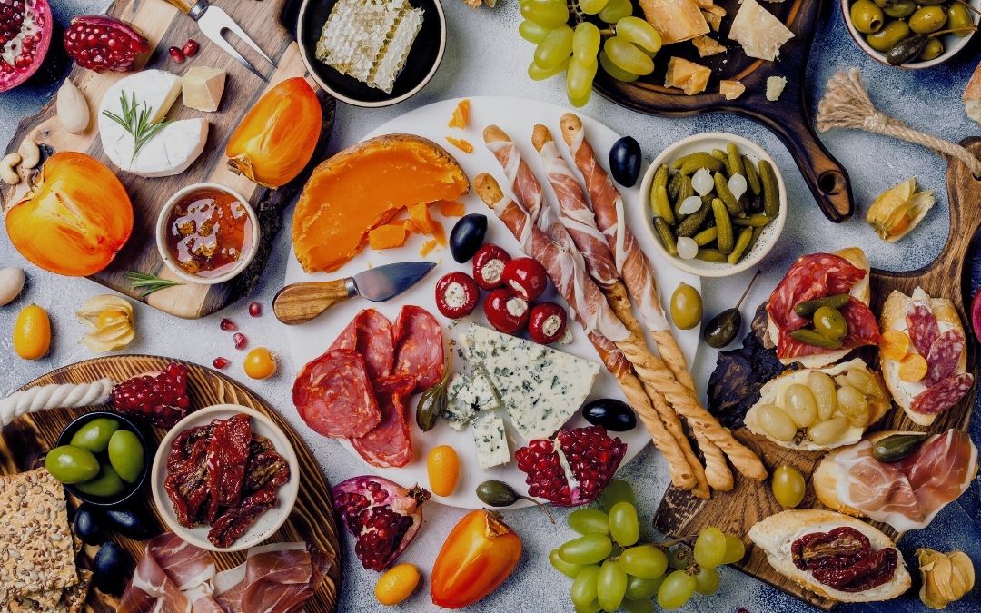 Festive holiday party board