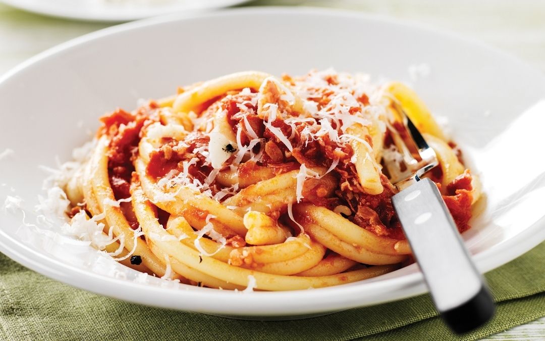 Pasta all’Amatriciana Classic Roman Pasta Recip